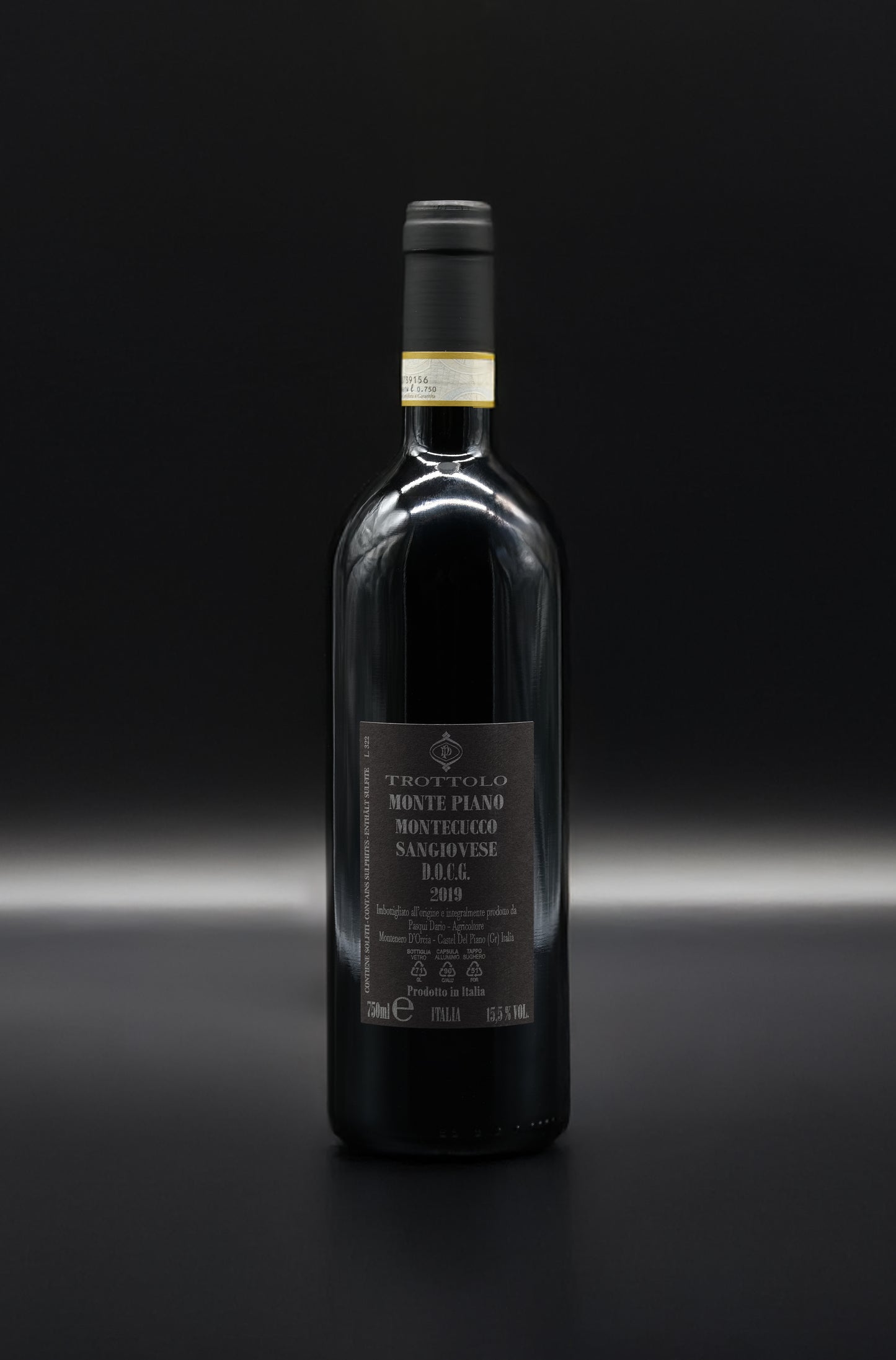 TROTTOLO MONTE PIANO MONTECUCCO SANGIOVESE 2019