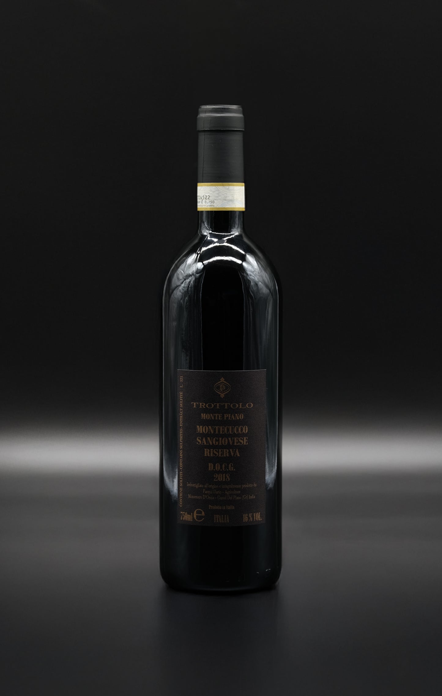 TROTTOLO MONTE PIANO Montecucco Sangiovese Riserva DOCG 2018