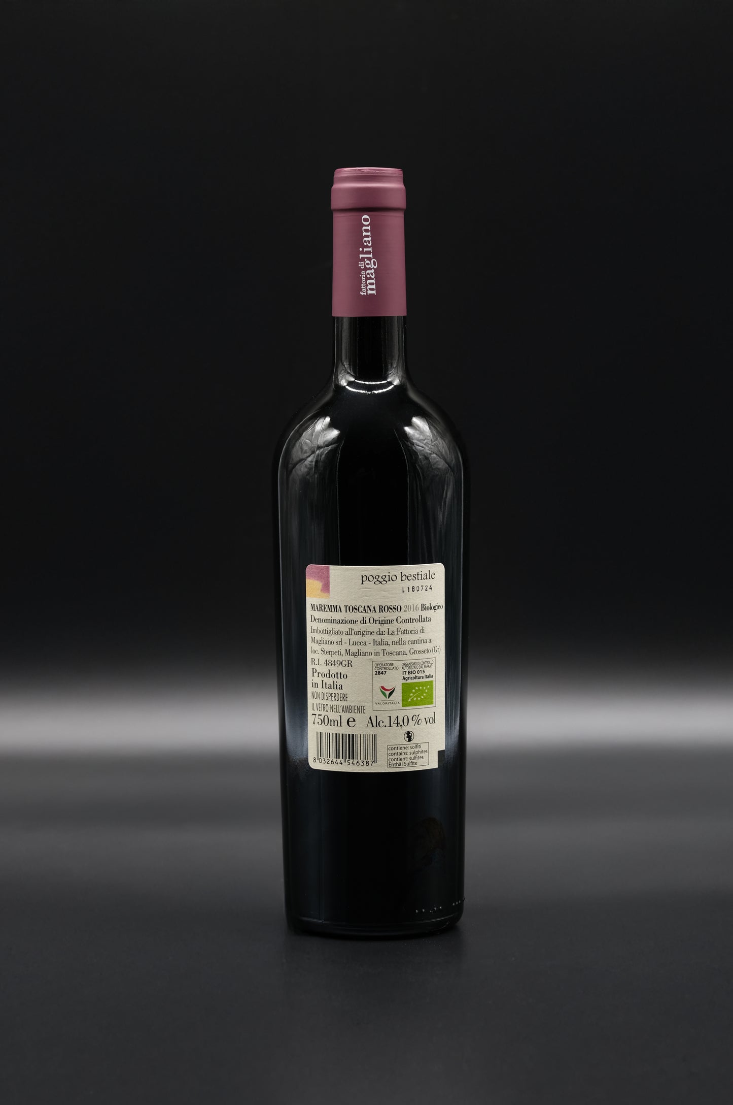 poggio bestiale fattoria di magliano 2016